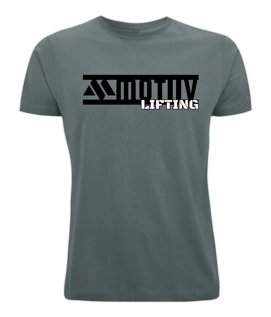 Classic Round Neck Men's Tee Lifting