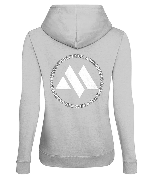 Strength Girlie College Hoodie