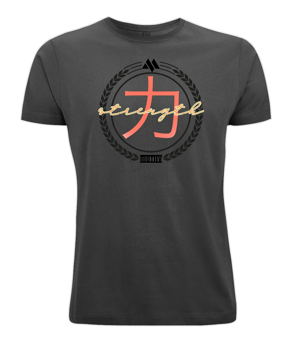 Unisex Oversized Heavy Kanji Strength Tee