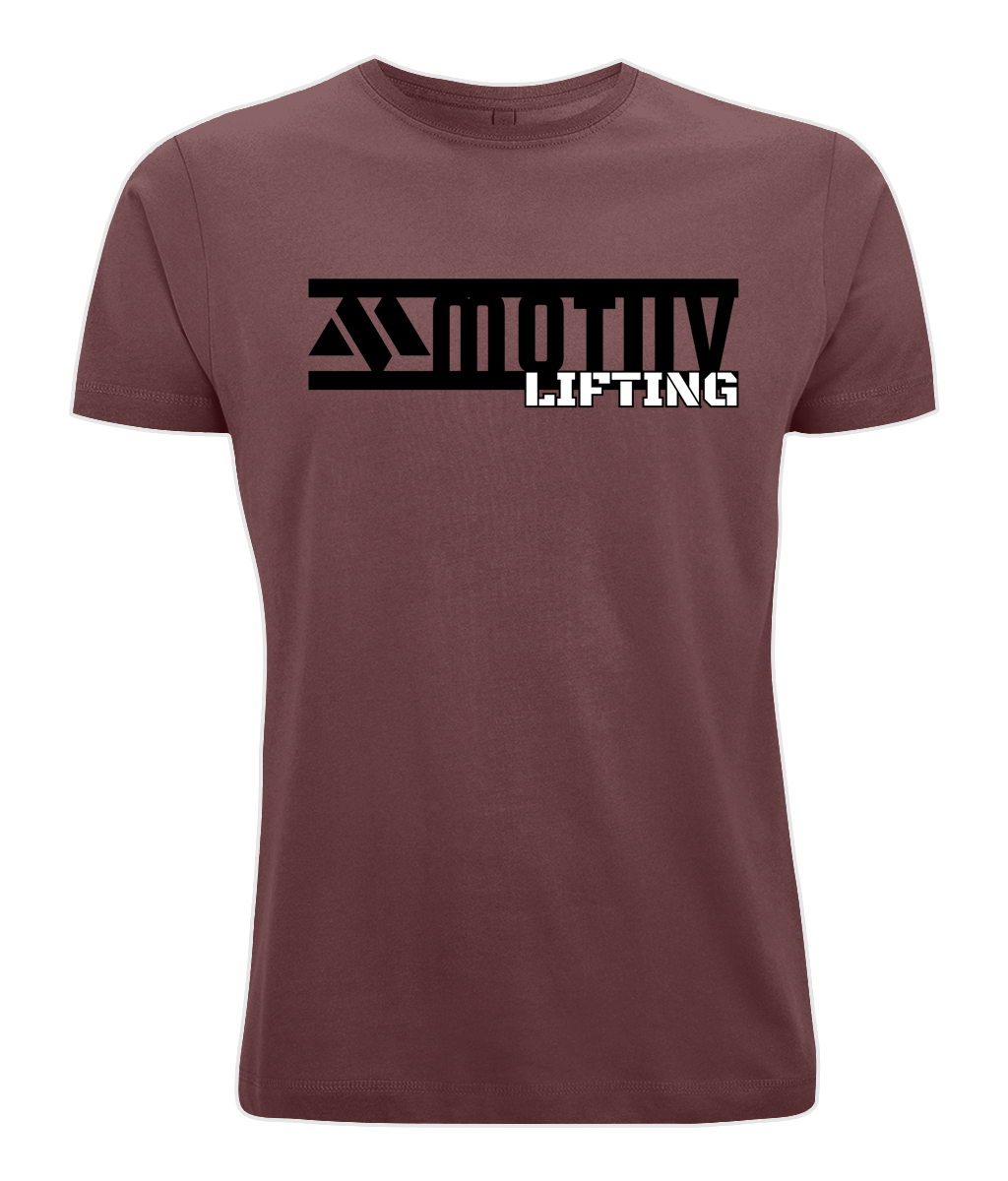 Classic Round Neck Men's Tee Lifting