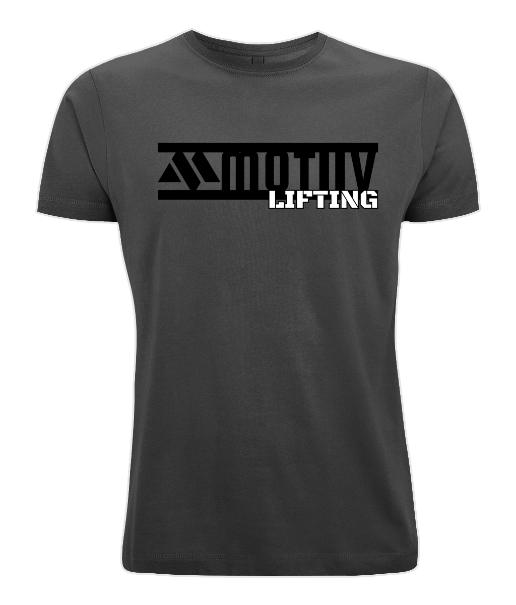 Classic Round Neck Men's Tee Lifting