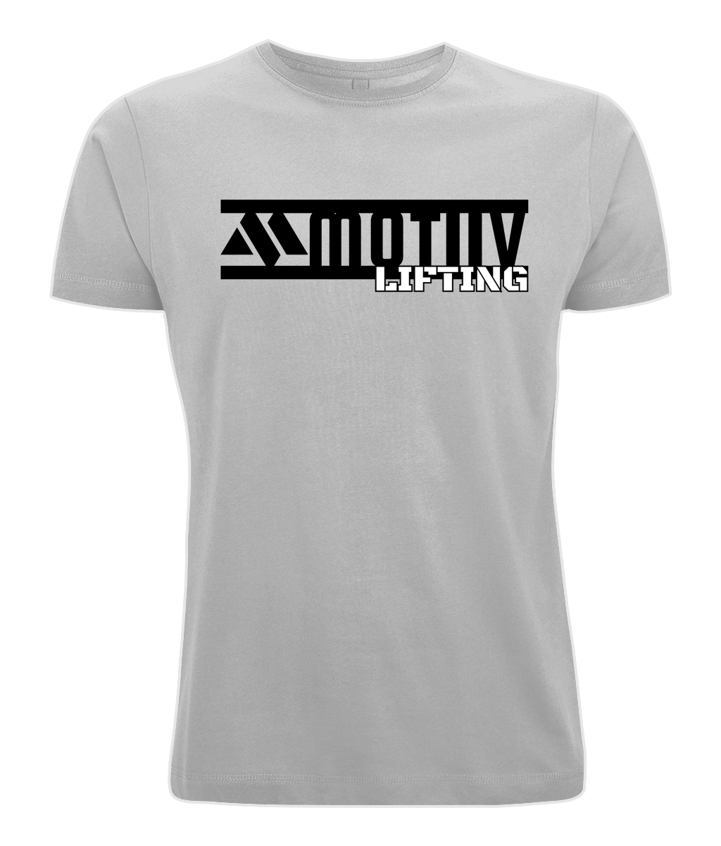 Classic Round Neck Men's Tee Lifting