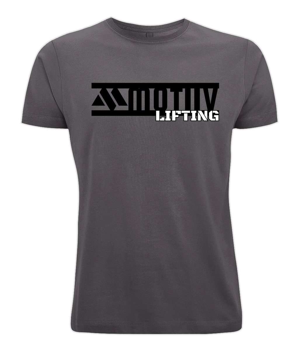 Classic Round Neck Men's Tee Lifting