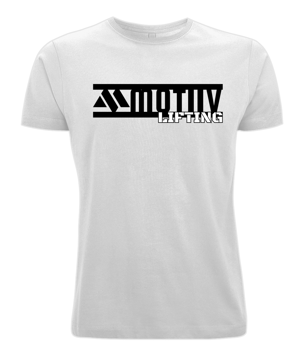 Classic Round Neck Men's Tee Lifting