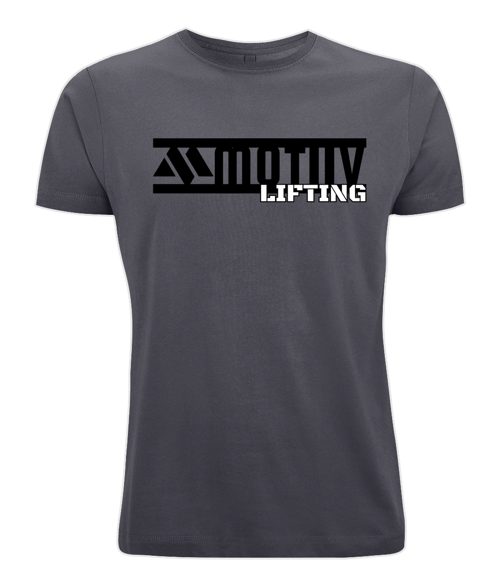 Classic Round Neck Men's Tee Lifting